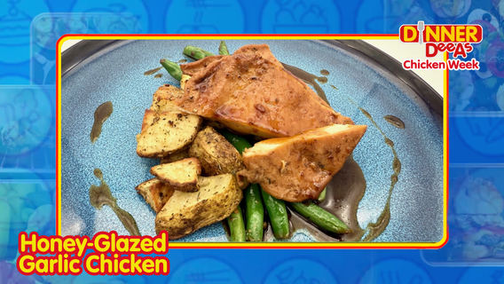 Dinner DeeAs: Honey-Glazed Garlic Chicken