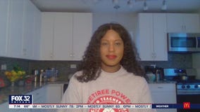 CTU VP Stacy Davis Gates reacts to Chicago Public Schools' proposed $8.4B budget