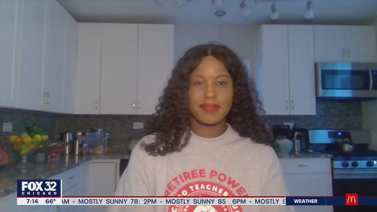 CTU VP Stacy Davis Gates reacts to Chicago Public Schools' proposed $8.4B budget