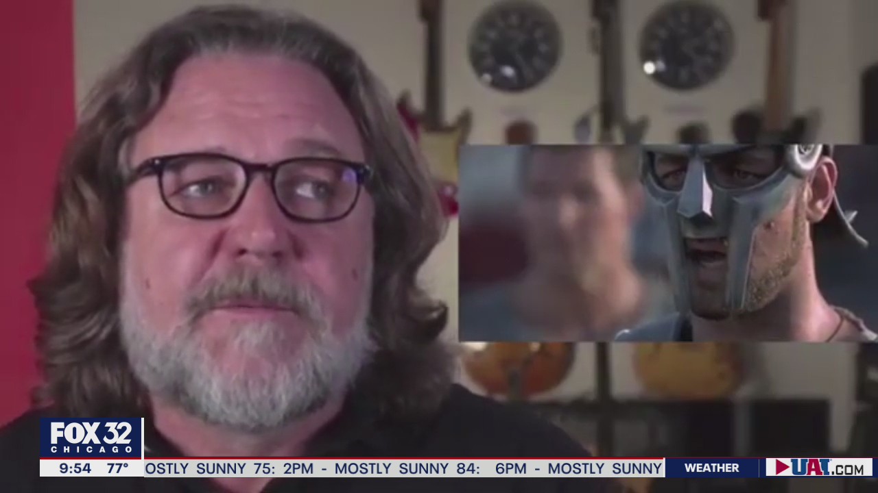 Russell Crowe talks about the staying power of 'Gladiator'