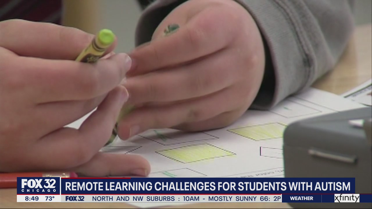Virtual learning poses struggle for students with autism