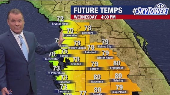 Tampa weather | Wednesday forecast
