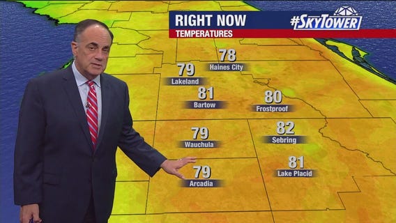 Tampa weather | Beautiful temps on Wednesday