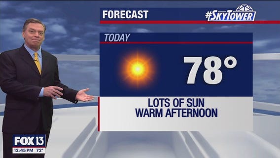 Tampa Weather | Warming trend into the weekend