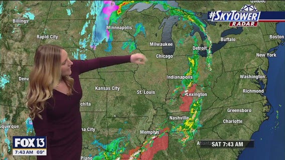 Tampa weather | Severe weather expected Sunday