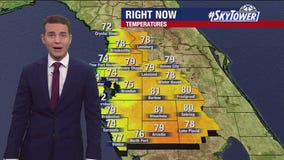 Tampa weather | Warm day turns to cool night