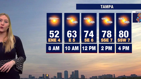 Tampa weather | Expect rising temperatures