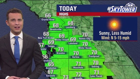 Tampa weather | Friday forecast