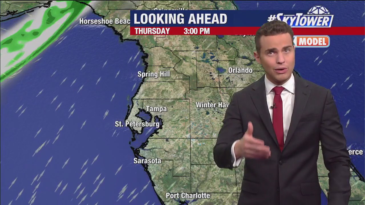 Tampa Weather | Rain chances likely Thursday