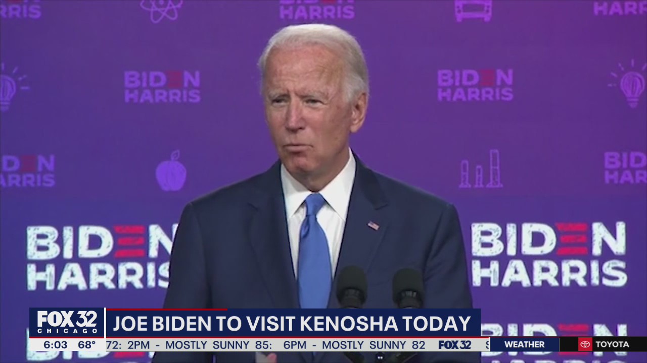 Joe Biden to visit Kenosha today just days after Trump
