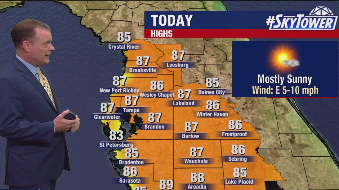 Tampa weather | Thursday forecast