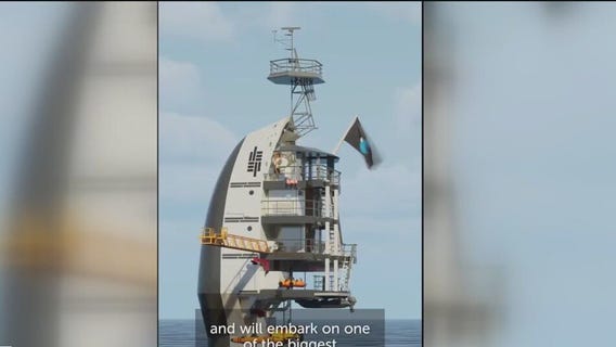 Researchers working on flippable vessel