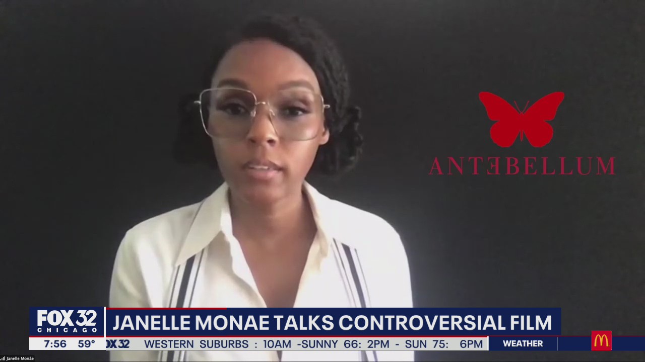 Janelle Mon?e talks controversial new film 'Antebellum'