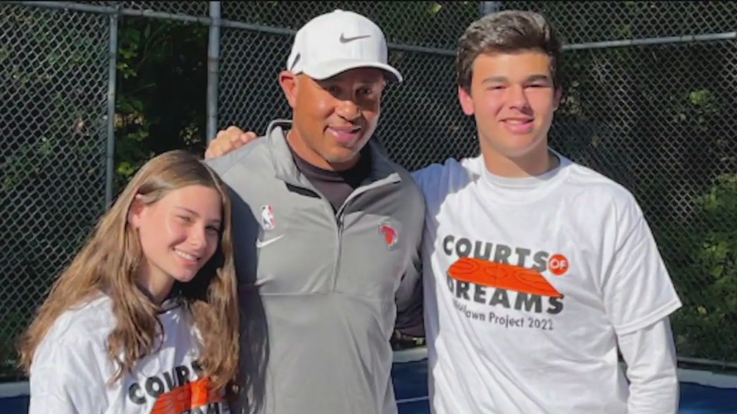Bronx student restores local basketball courts