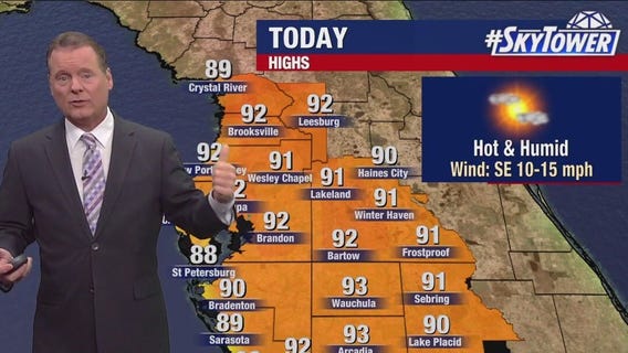 Tampa weather | Friday forecast