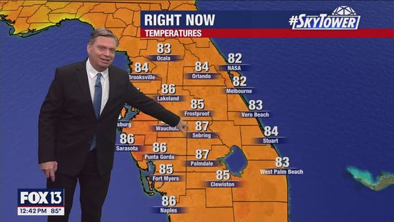 Tampa Weather | Heat & humidity continue