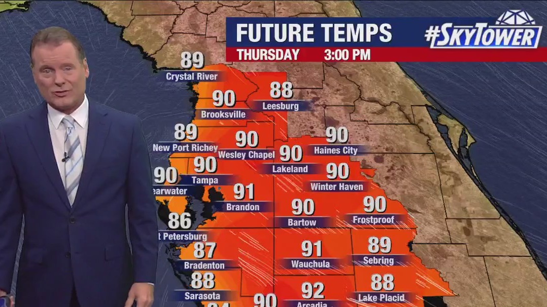 Tampa weather | Thursday forecast