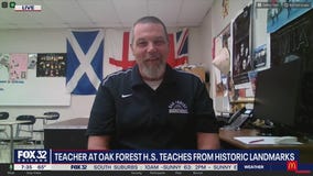 Oak Forest high school teacher takes remote learning to the next level