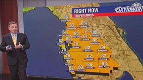 Tampa weather | Monday afternoon forecast