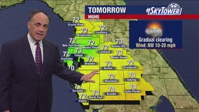 Tampa Bay weather | Cooler temperatures Tuesday