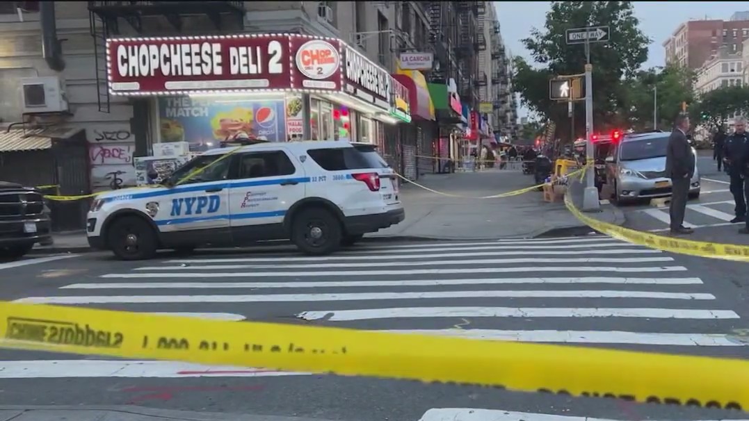Fatal drive-by shooting outside Washington Heights deli