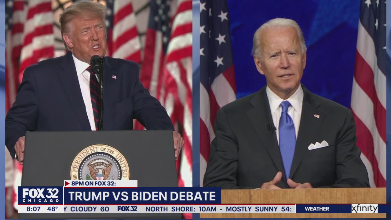 President Trump, Biden to face off in 1st of 3 debates
