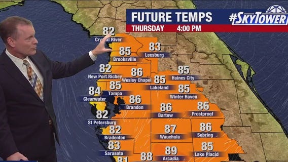 Tampa weather | Thursday forecast
