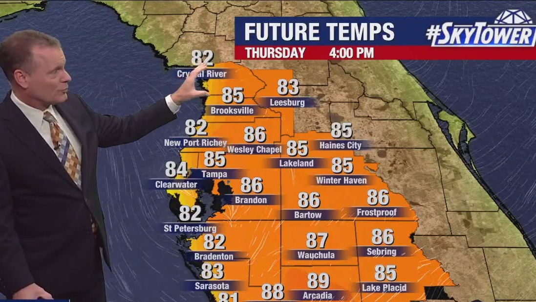 Tampa weather | Thursday forecast