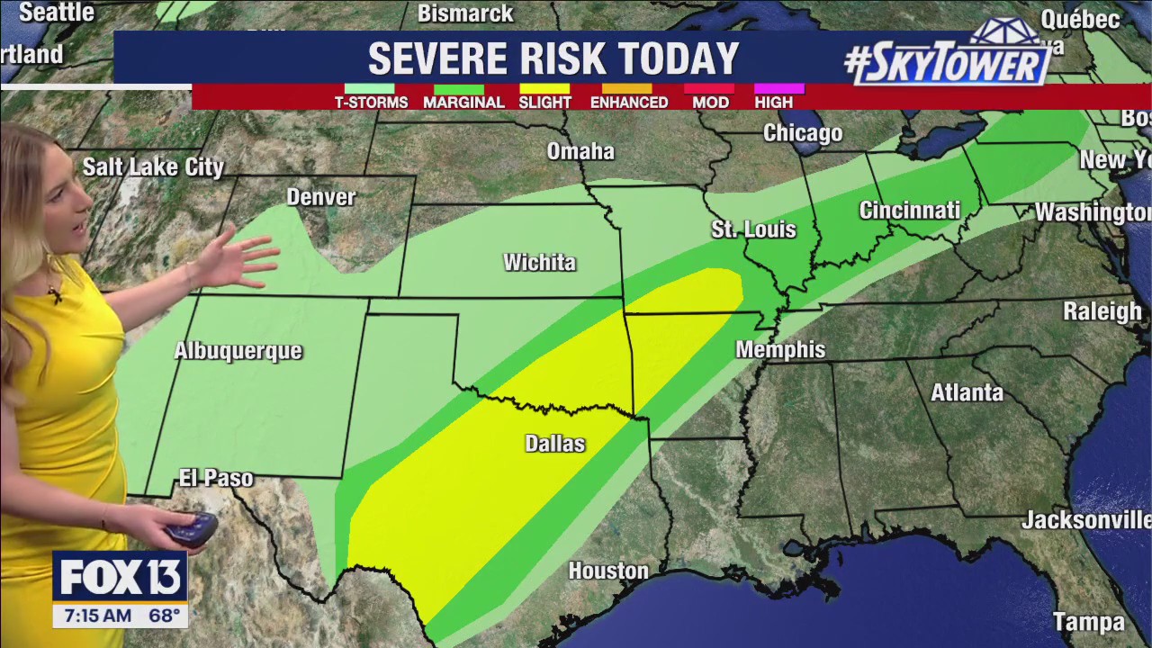 Tampa weather | Hot temps in the low 90s Saturday