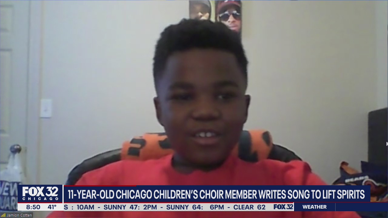 11-year-old Chicagoan pens inspiring song to uplift spirits