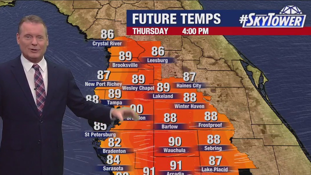 Tampa weather | Thursday forecast