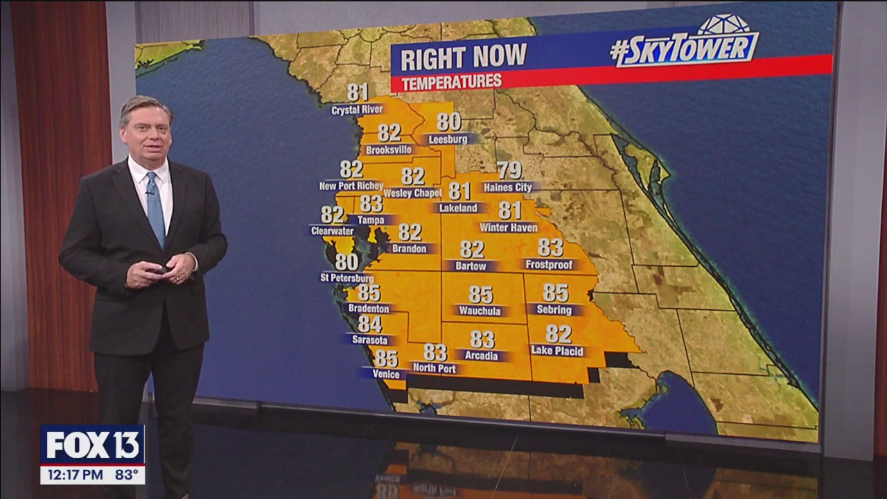 Tampa Weather | The heat rolls on | FOX 13 Tampa Bay