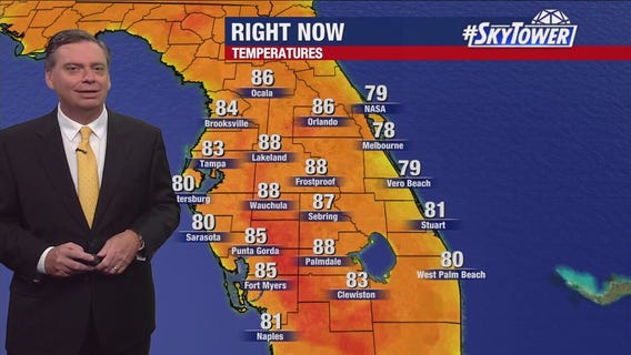 Tampa weather | Warm temps continue