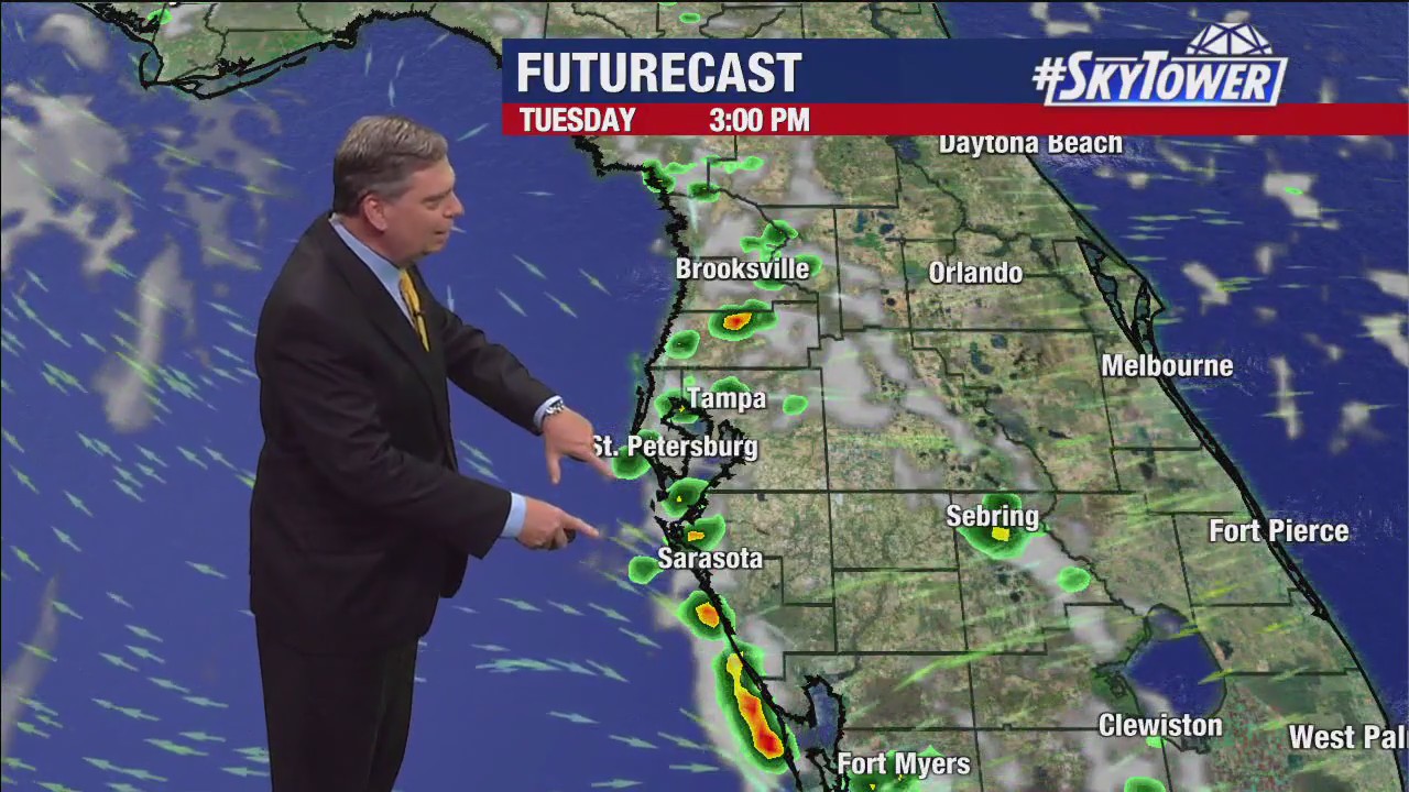 Tampa weather | Tuesday afternoon forecast