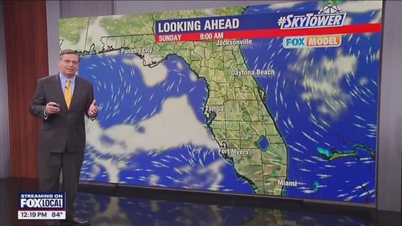 Tampa Weather | Showers likely on Sunday