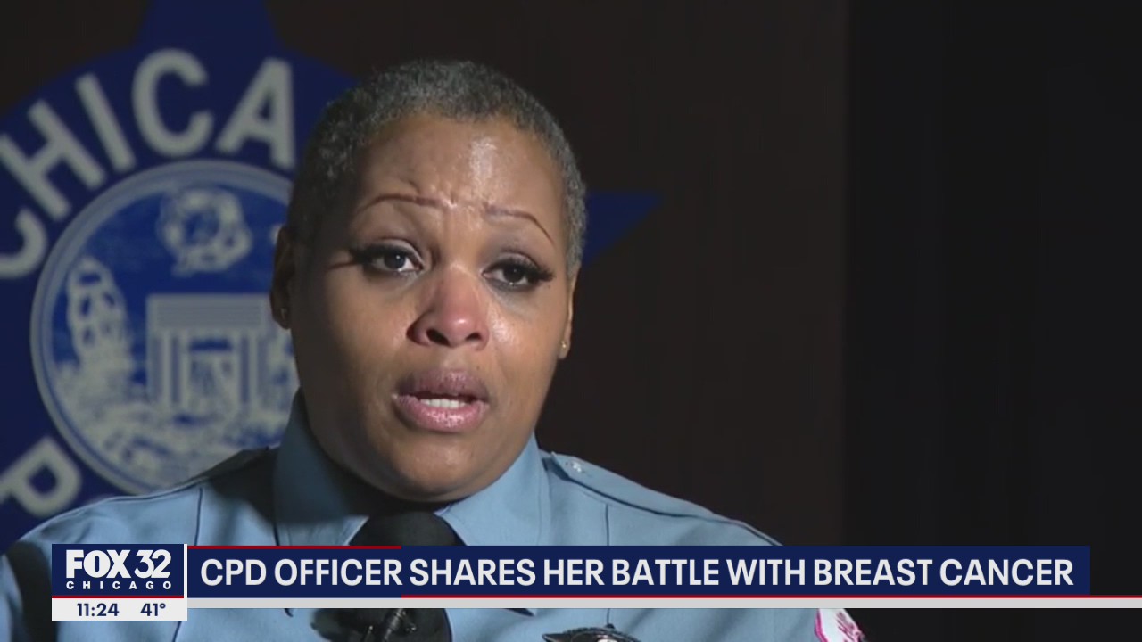 Chicago police officer shares her battle with breast cancer: 'I'm going to survive this'