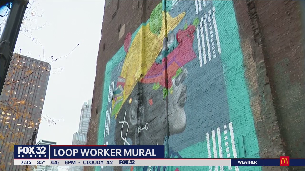 Downtown mural honors Loop's relentless workers