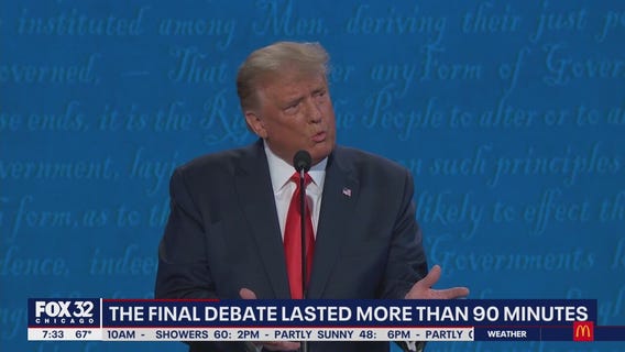 Trump, Biden trade blows in final presidential debate