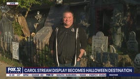 Carol Stream home goes all out with Halloween decorations