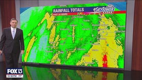 Tampa weather | Rainfall totals build across area