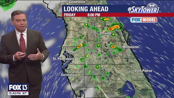 Tampa Weather | Rain chances ramp up this weekend