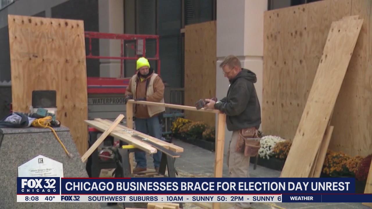 Chicago businesses brace for potential Election Day unrest