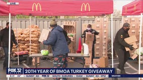 Black McDonald's owners give away free turkeys for 20th straight year