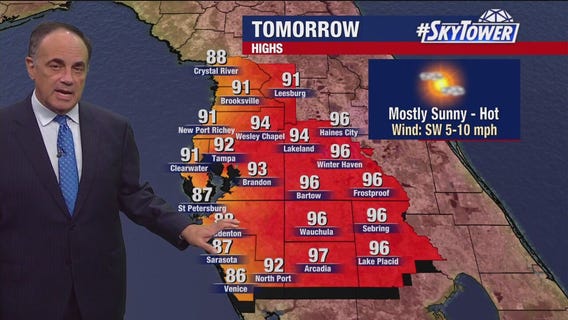 Tampa Weather | Long stretch of hot, dry weather