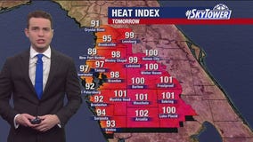Tampa weather | Hot temperatures continue Saturday