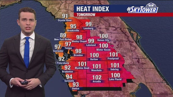 Tampa weather | Hot temperatures continue Saturday