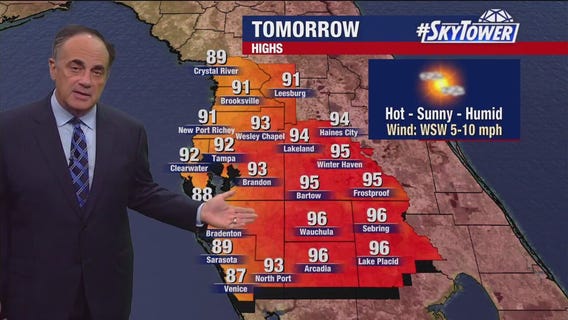 Tampa Weather | Some signs of rainy season next week