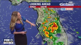 Tampa weather | Hot temps and a chance for storms