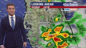 Tampa weather | Warm temps with a chance for rain