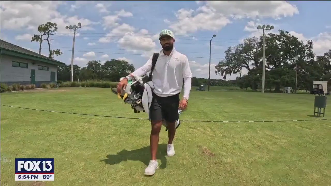 The 'Tiger Woods of India' will compete for USF one last time